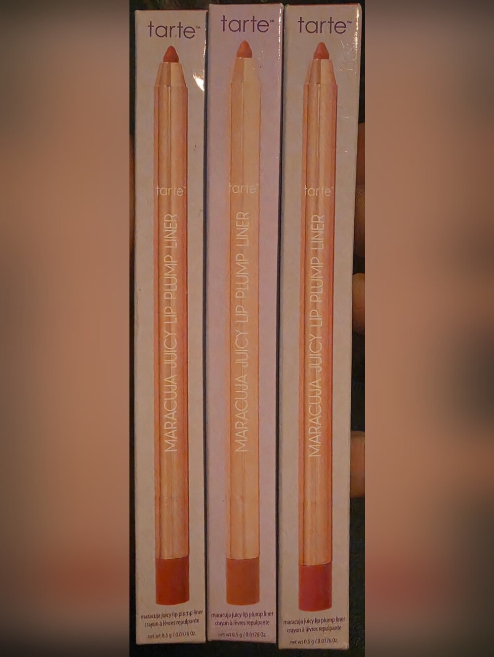tarte Maracuja Juicy Lip Plump Liner - Buffed Pink, Blushed Rose, Cool Mauve